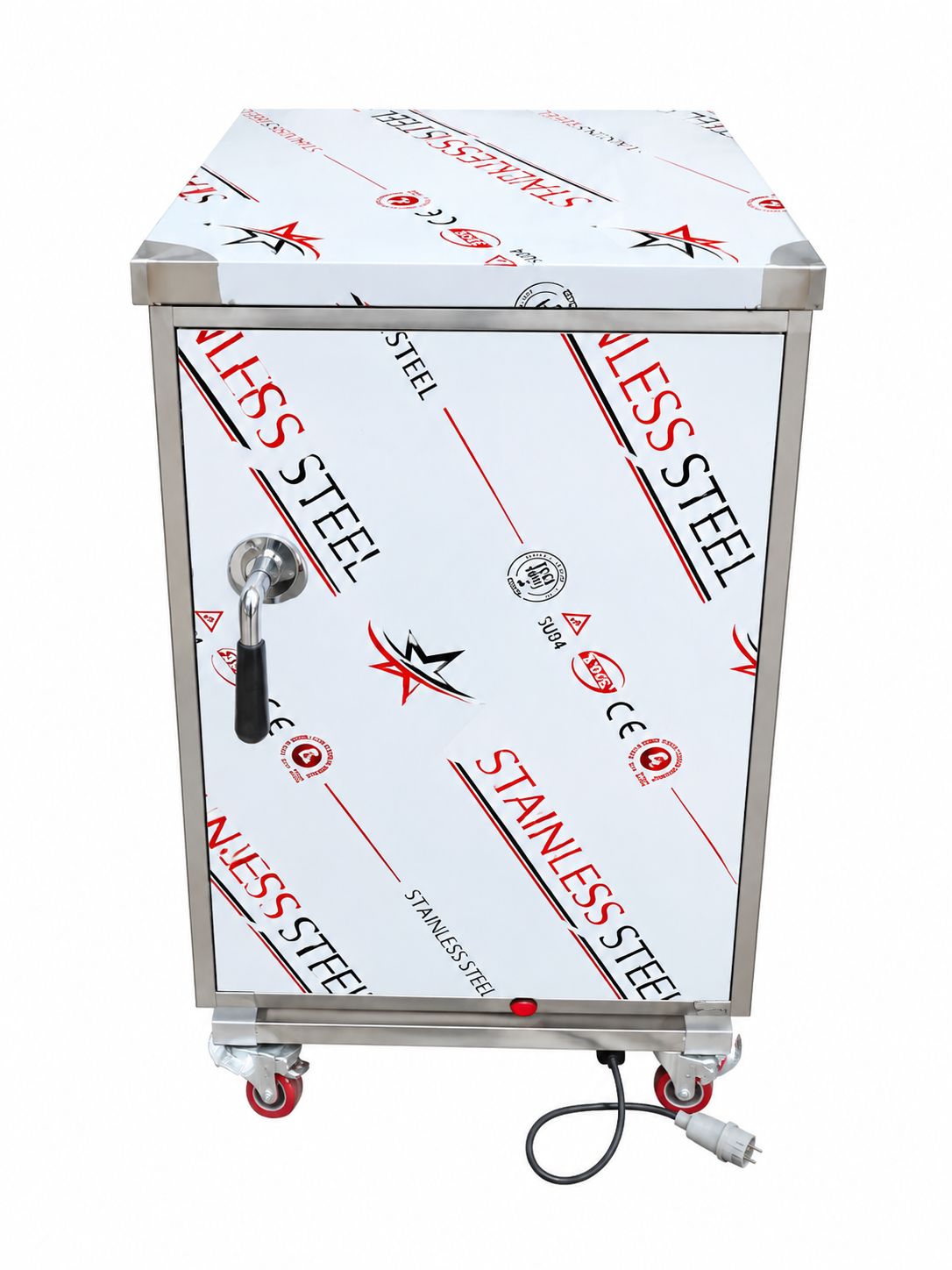 گرمخانه تک درب صنعتی+برند استیل فعال+12ماه گارانتی